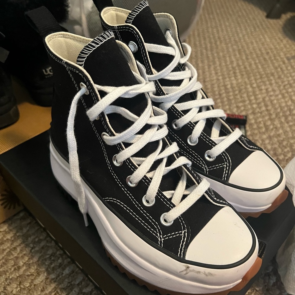 Converse Run Star Hike Hi black/white